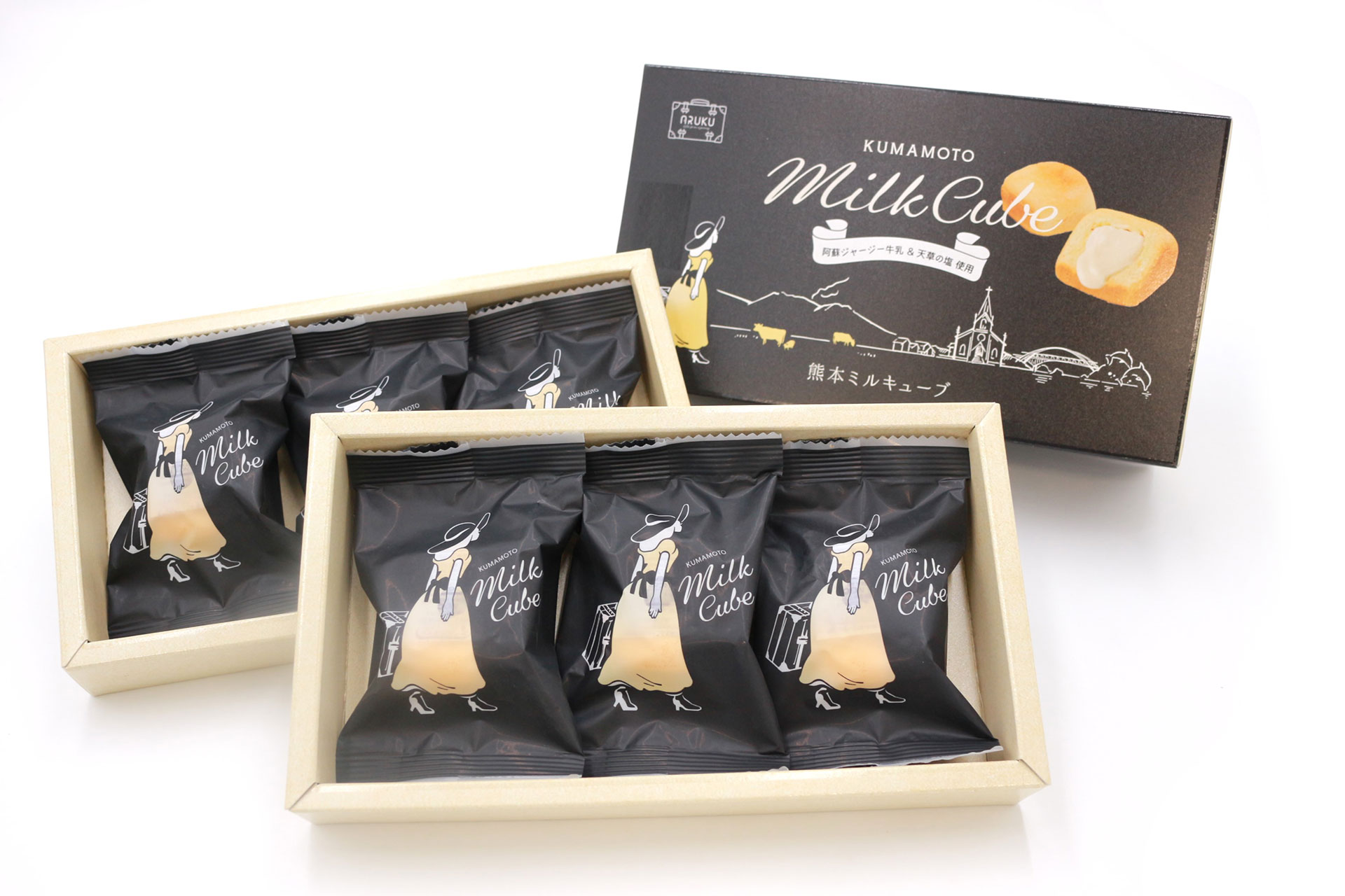 KUMAMOTO Milk Cube